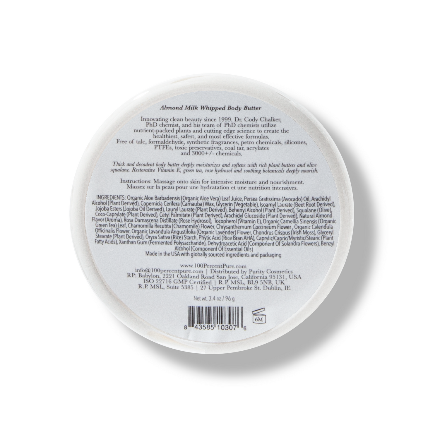 Honey Almond Whipped Body Butter