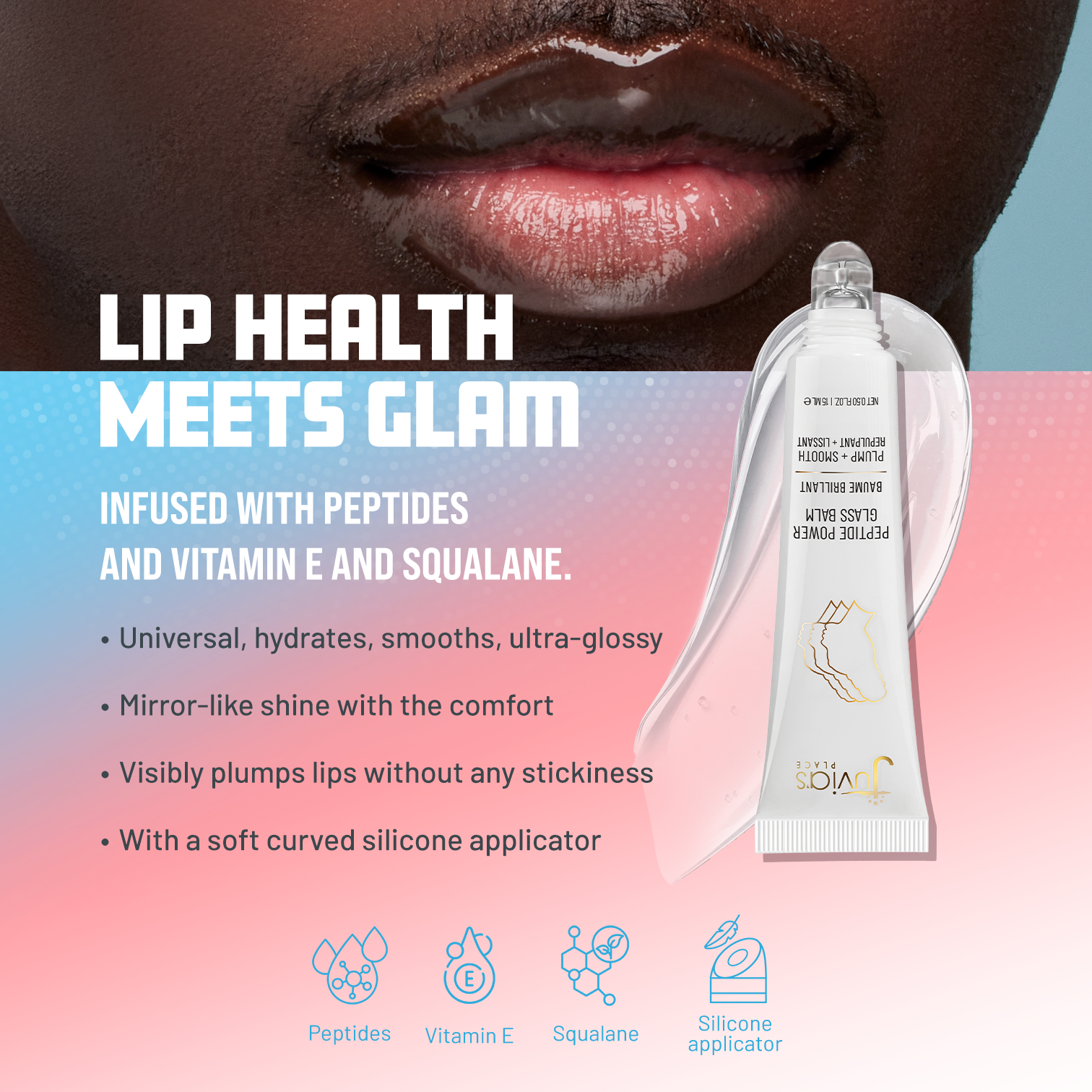 Peptide Power Glass Lip Balm